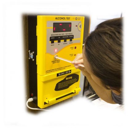Coin-operated Blow & Go CDP 4500 Vending Breathalyzer