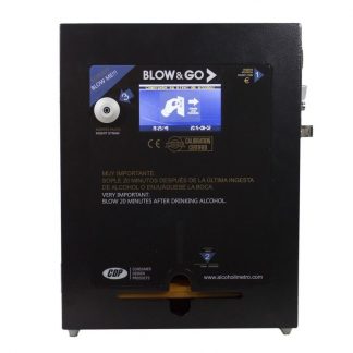 Alcoholímetro a monedas BLOW & GO CDP 4600 Black Digital