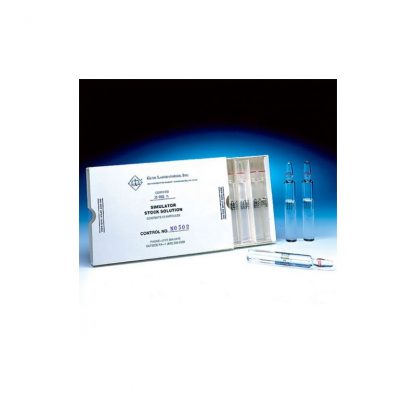 Pack 16 Ampollas de Solución de Alcohol Certificada para Calibraciones de Alcoholímetros/Etilometros