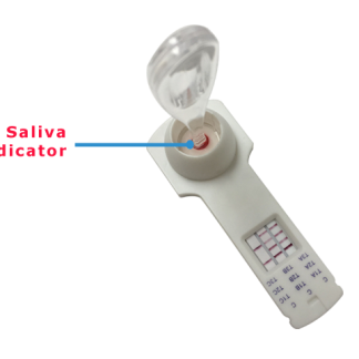 Disposable saliva drug test cartridge CDP-SCAN