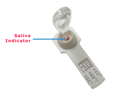 Disposable saliva drug test cartridge CDP-SCAN