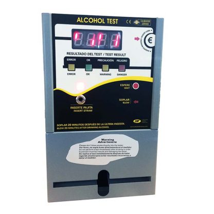 Alcoholímetro a Monedas Blow & Go CDP 4500