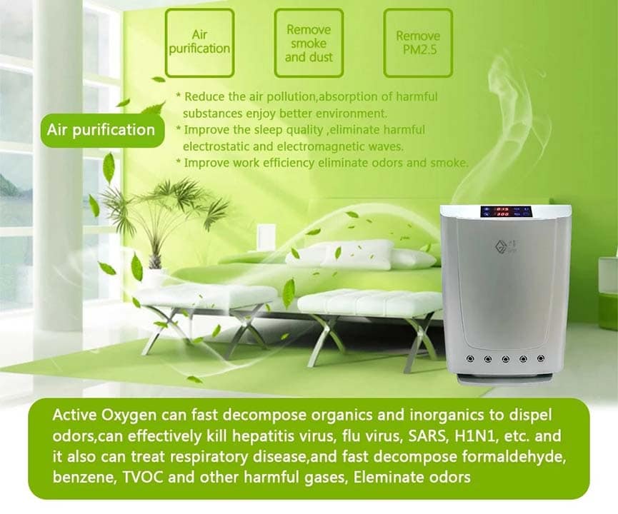 Plasma ion air purifier and ozonizer CDP 050