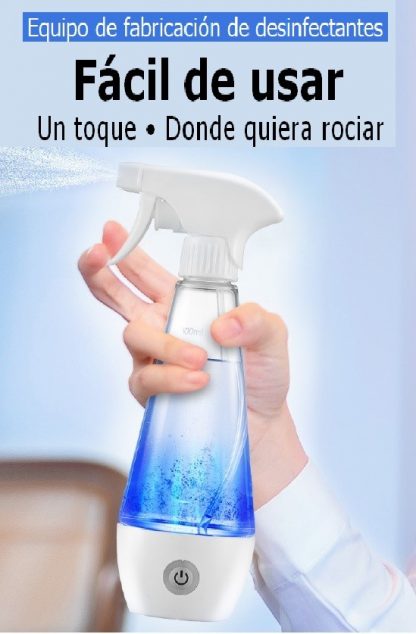 Máquina portátil de fabricación de desinfectante - 300 ml