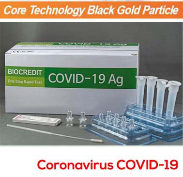 Prueba rápida de antígeno de SARS-CoV-2 Biocredit– Pack 20 test