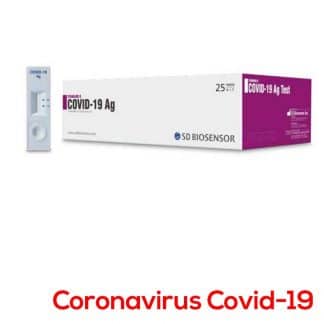 Test de antígeno de SARS-CoV-2 SD BIOSENSOR STANDARD Q COVID-19 Ag test - Pack 25