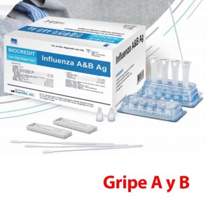 Kit de prueba rápida BIOCREDIT Gripe Influenza A & B Ag