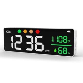 Monitor CO2 Portátil con batería de litio 2000 mAh CDP-DM1306 Homologado CE