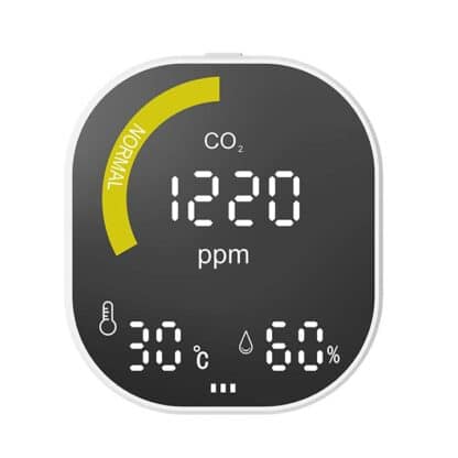 Monitor CO2 Portátil con batería de litio 1600 mAh CDP-CO2-3 Homologado CE