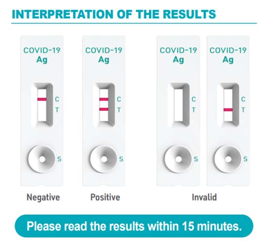 Test de antígenos Nasal GENEDIA W COVID-19 Ag 643K– Pack 20