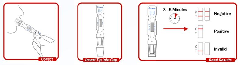 Test de droga oral por saliva ToxWipe