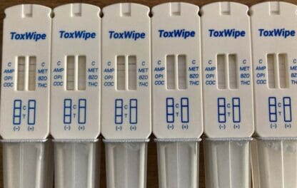 Test de droga oral por saliva ToxWipe