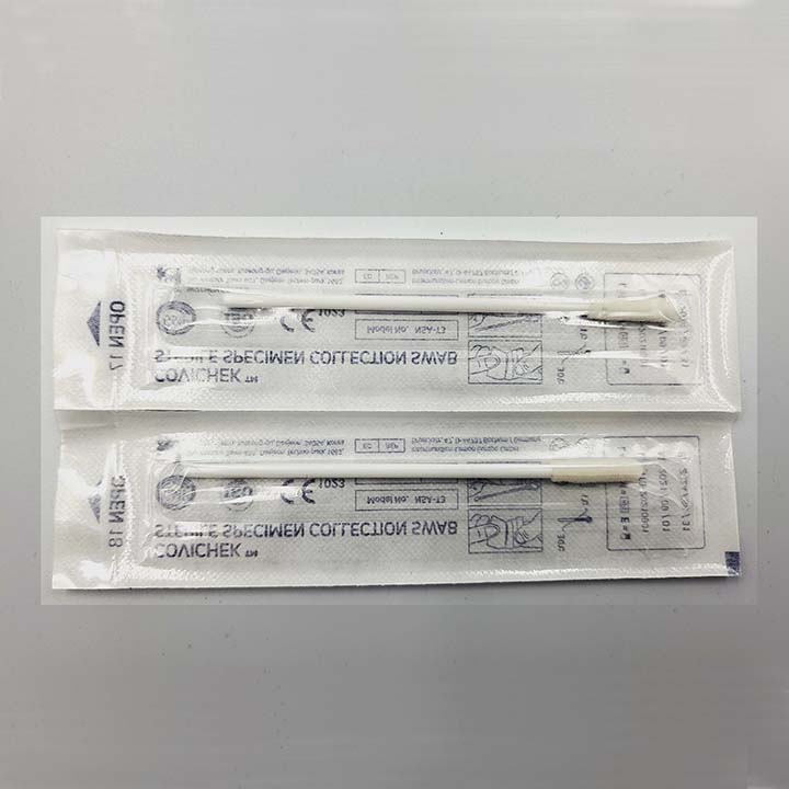 Hisopo nasal esteril CovichekTM NSA-T3 CE1023. Pack 20 unds