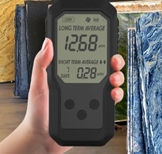 CDP DM120 portable radon gas detector