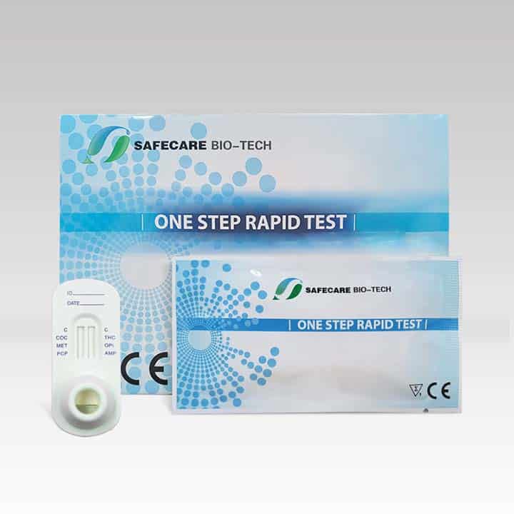 20x Test de Drogas para Cocaína Safecare Bio Tech a Tiras en Orina prueba  de drogas multi detección control one prueba de cocaína cocaína en orina